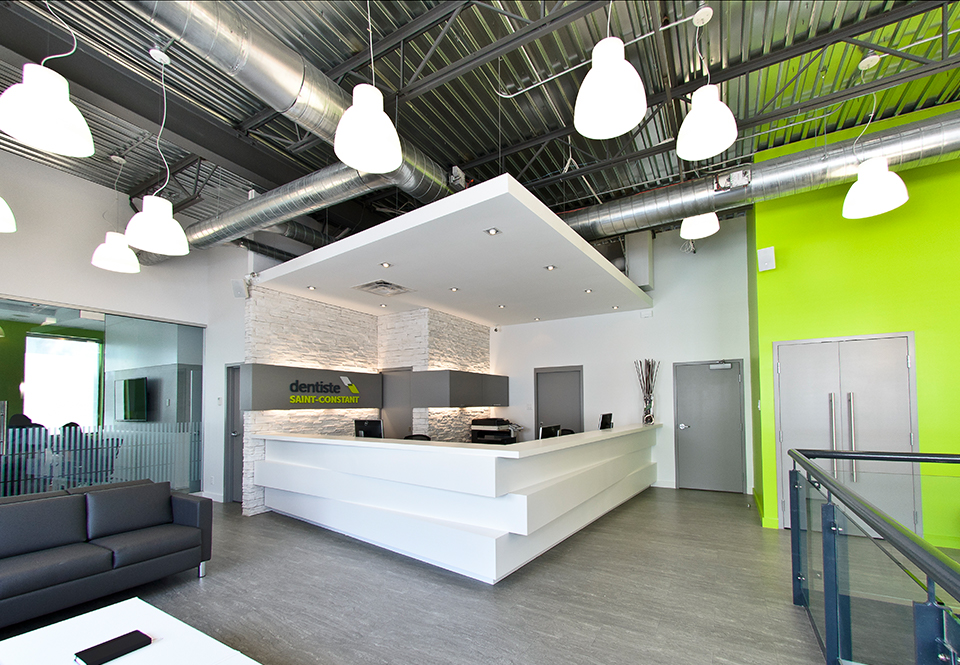 Entrée et salle d'attente